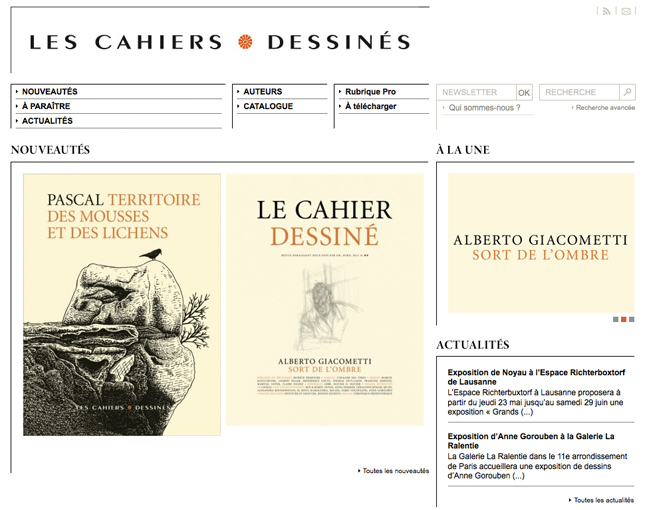 libella editions, cahiers dessines