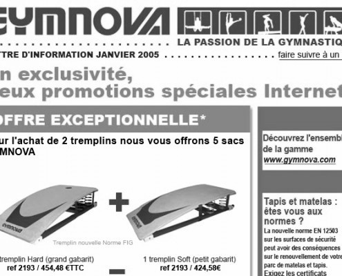 Proteine media créé des newsletters, mailings