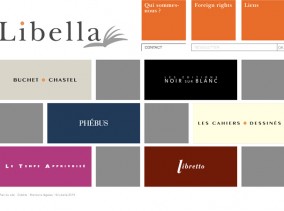 libella group, editions libella, site web pour maison d