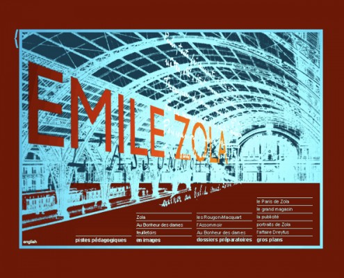 Bibliotheque nationale de france,exposition sur Emile Zola